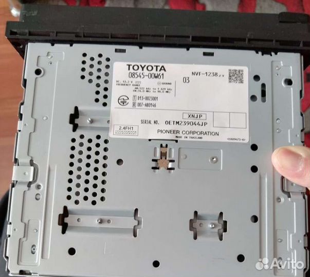 Магнитола 2 din pioneer Toyota nscp-w64