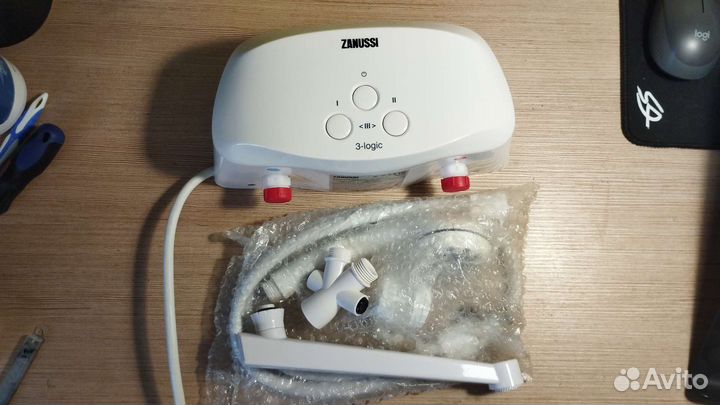 Проточный нагреватель Zanussi 3-logic