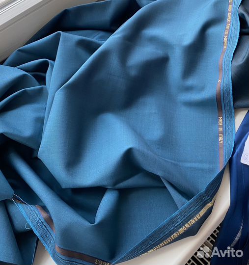 Отрезы итальянской костюмной шерсти из Бьеллы