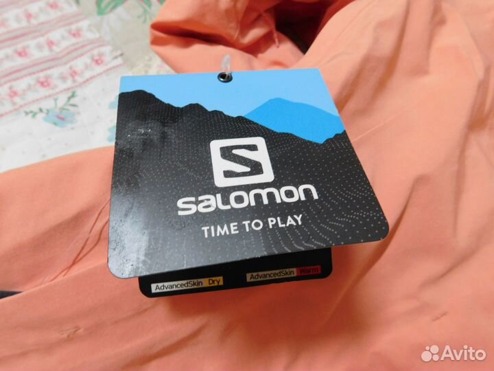 Куртка Salomon speed Jacket W Burnt Coral/Ebony