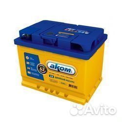 Аккумулятор Аком EFB 62Ah прямая полярность