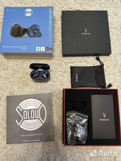 Беспроводные наушники Soloud sabbat x12 Ultra