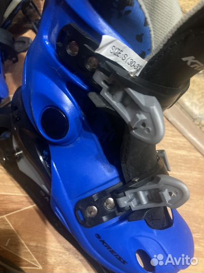 Роликовые коньки детские раздвижные