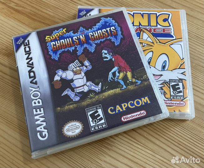 Картриджи для Game Boy Advance (GBA)