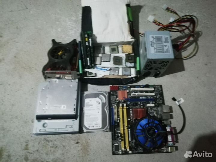 Комплектующие для пк бу