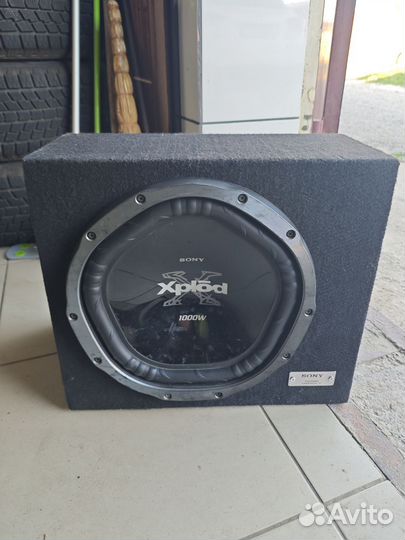 Сабвуфер Sony Xplod 1000w