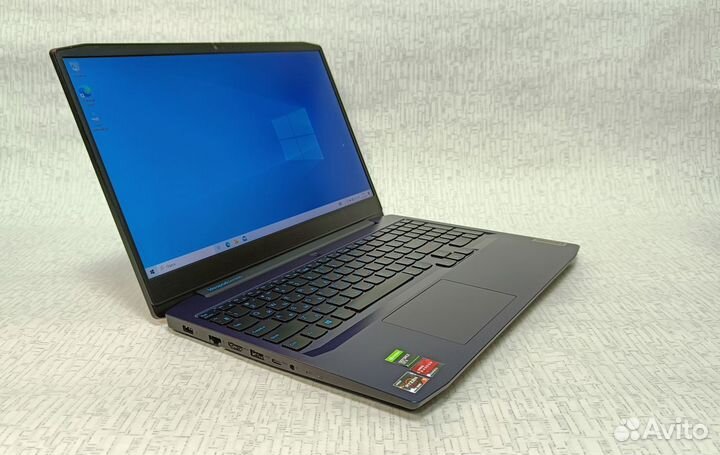 Игровой ноутбук Lenovo Ryzen 5 4600H, GTX 1650 Ti