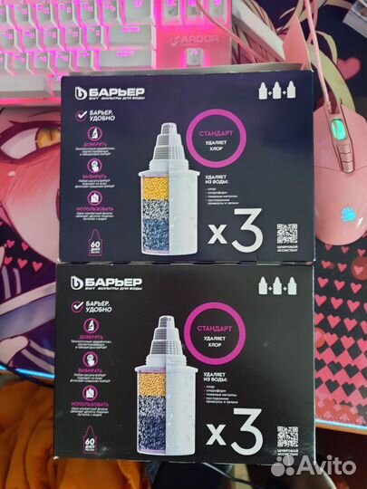 Картриджи Барьер фильтр