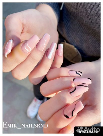 Маникюр/педикюр с покрытием гель лак