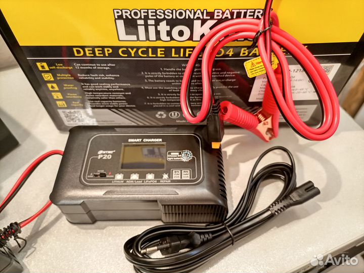 Зарядное устройство Смарт. 12в*20А, 24в*10А