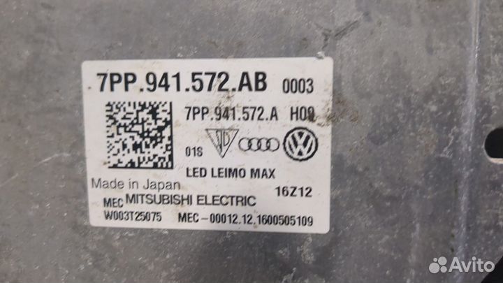 Фара (передняя) Volkswagen Tiguan, 2017