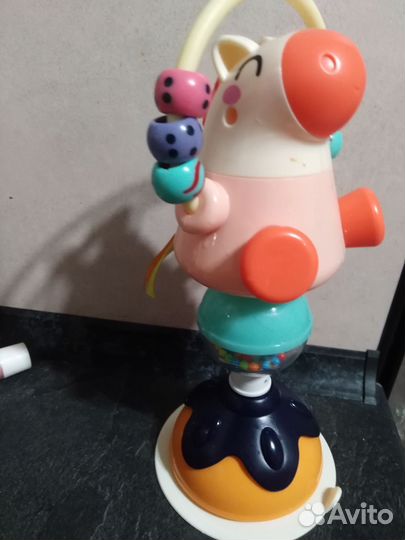 Пони игрушка на присоске к детскому столику