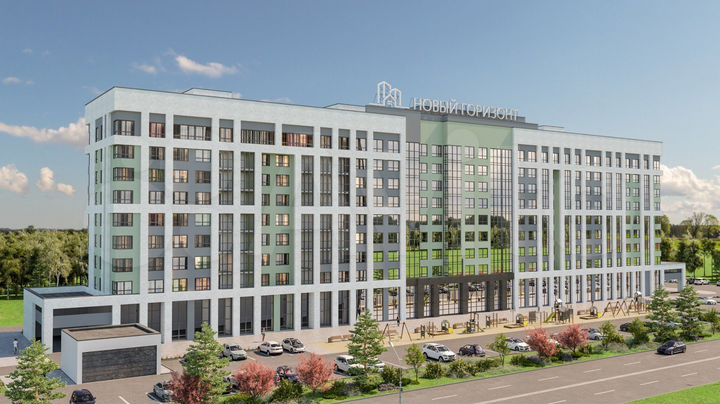 2-к. квартира, 66,1 м², 2/9 эт.