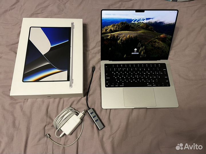 Macbook pro 14 m1 16gb 512gb Silver (mkgr3ll/a)