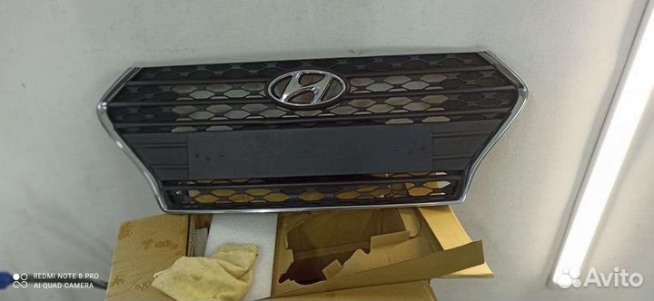 Решетка радиатора Hyundai Solaris ll