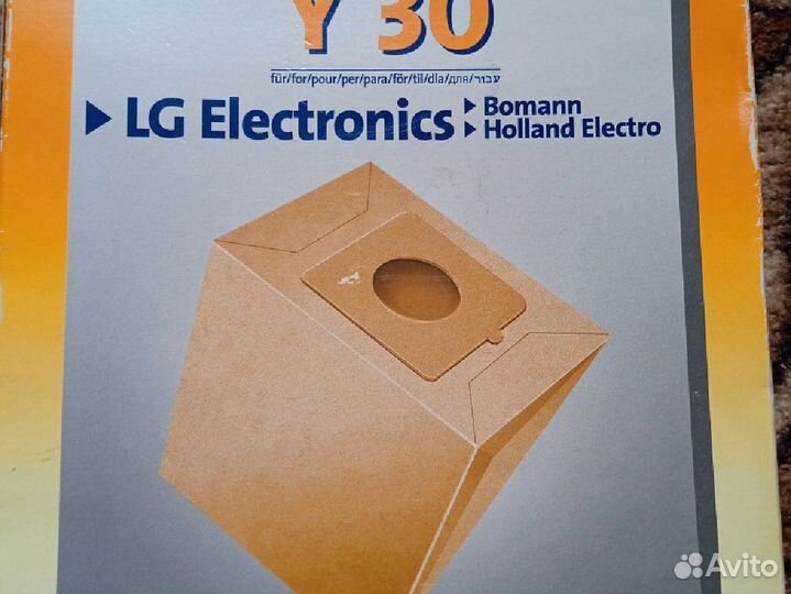 Мешки пылесборники для пылесосов LG