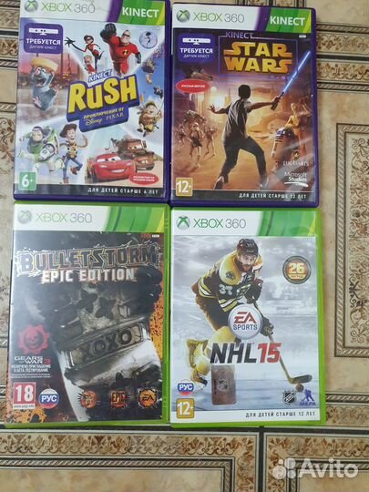 Xbox 360 + игры