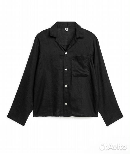 Рубашка лён мужская