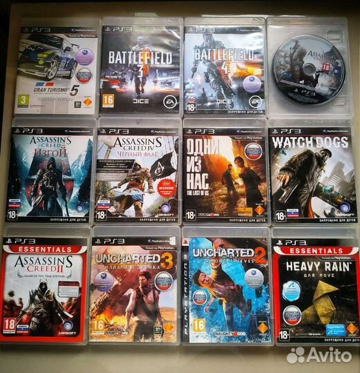 Диски PlayStation 3 (пс3) лицензионные