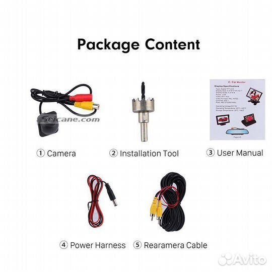 Камера заднего вида