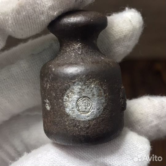 Советская Гиря Гирька 50 Грамм Клеймо Серп И Молот