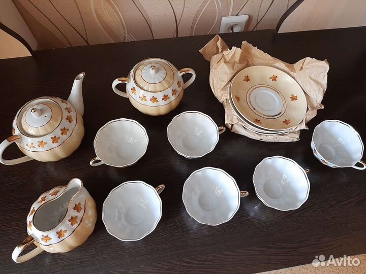 Чайный сервиз СССР дулево