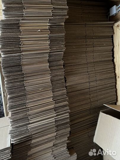 Коробки картонные бу