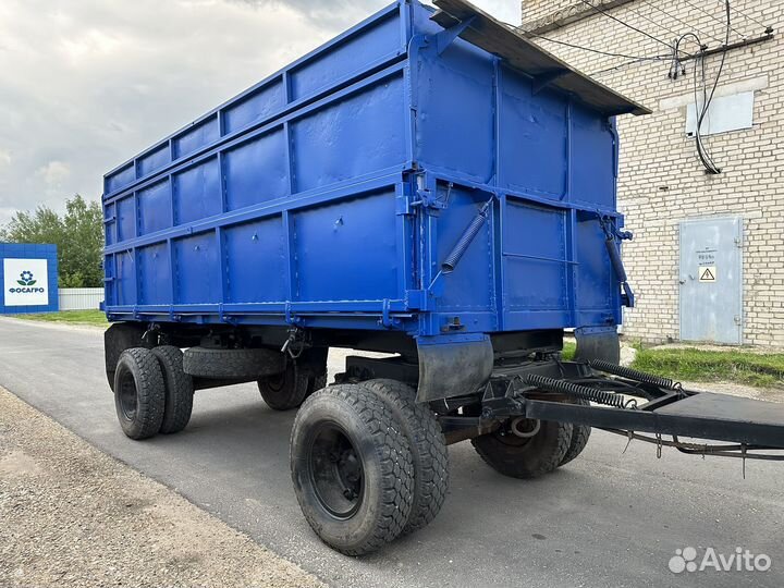 Прицеп самосвальный СЗАП 8527, 1990