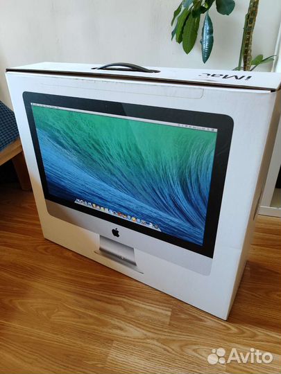 Коробка от Apple iMac 2014 21,5