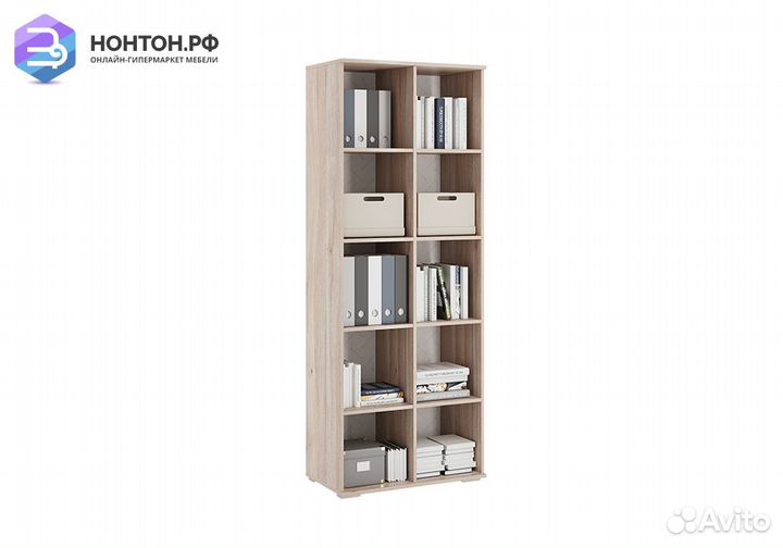 Стеллаж Панда 16.01 дуб мария / белый