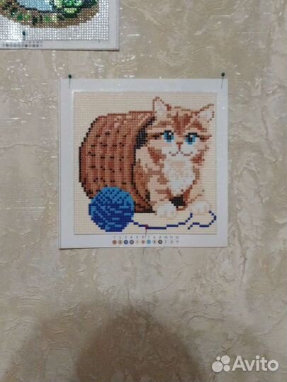 Картины с алмазной вышивкой. Ручная работа