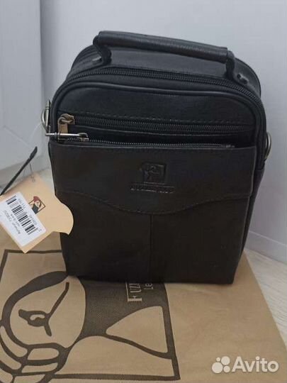 Сумка натуральная кожа мужская