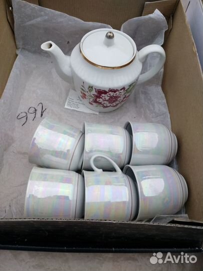 Набор фарфоровой посуды лфз СССР