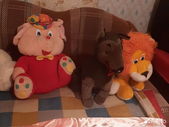 Детские игрушки мягкие б/у