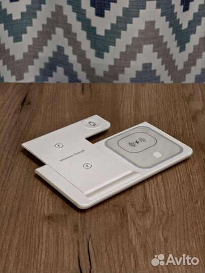 3в1 Беспроводная зарядка