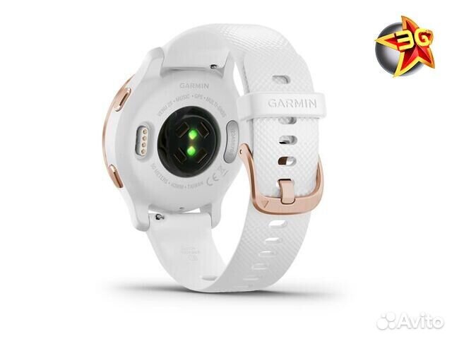 Часы Garmin Venu 2S White/Rose Gold