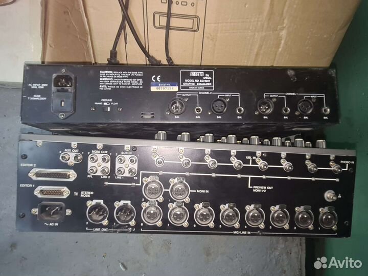 Микшерный пульт Sony MXP 290 Эквалайзер InterM EQ