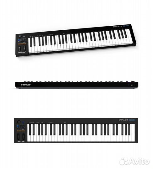 Клавиатура, 61 клавиш Nektar Impact GX61 USB midi