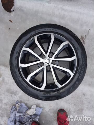 R17 Hawk Диски с резиной skoda wv