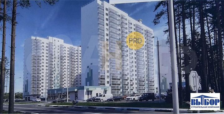 Квартира-студия, 28,7 м², 13/17 эт.