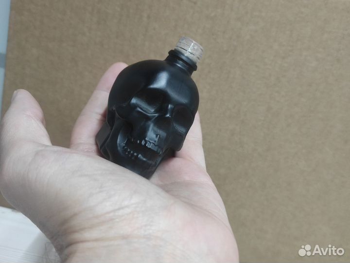 Дроппер череп черный