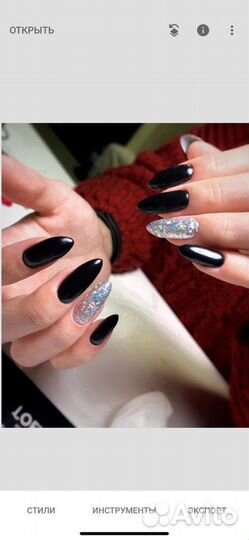 Маникюр, педикюр с покрытием гель-лак, шеллак