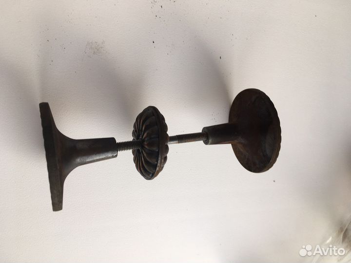 Ручка-кнопка дверная двойная винтаж СССР