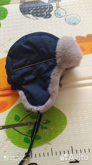 Шапка-ушанка зимняя 46-48