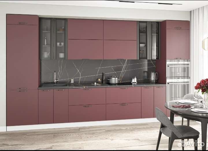 Кухня с барной стойкой