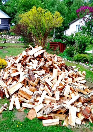 Дрова навалом Березовые в Выборге