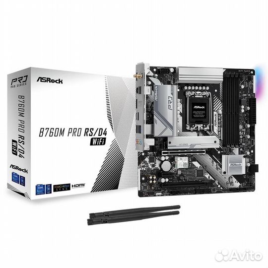 Материнская плата ASRock B760M PRO RS/D4 wifi