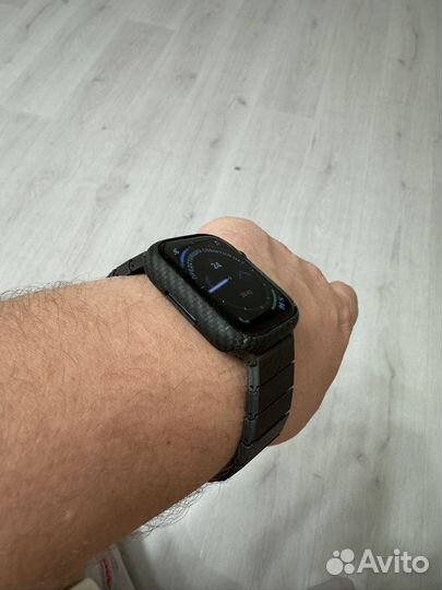 Карбоновый комплект Pitaka для Apple Watch 45мм