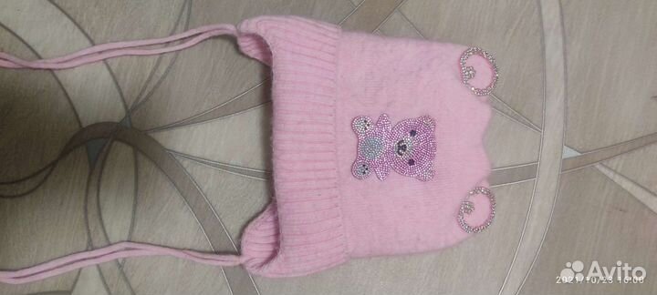 Шапка зимняя для девочки