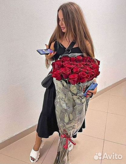 Розы Цветы Букеты 25 151 201 101 301 501 опт